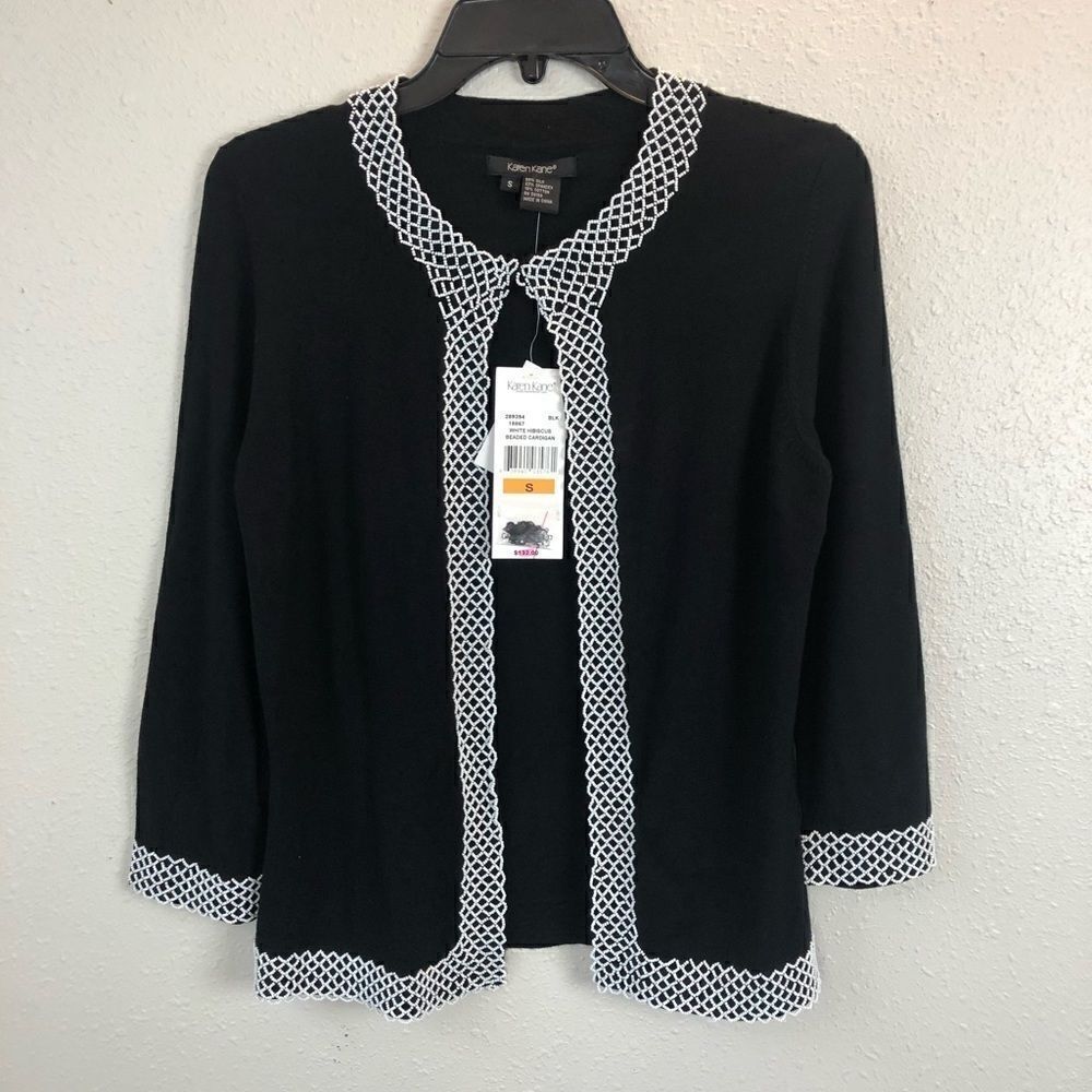 NWT Two-Piece Karen Kane Cardigan and Capri Pants